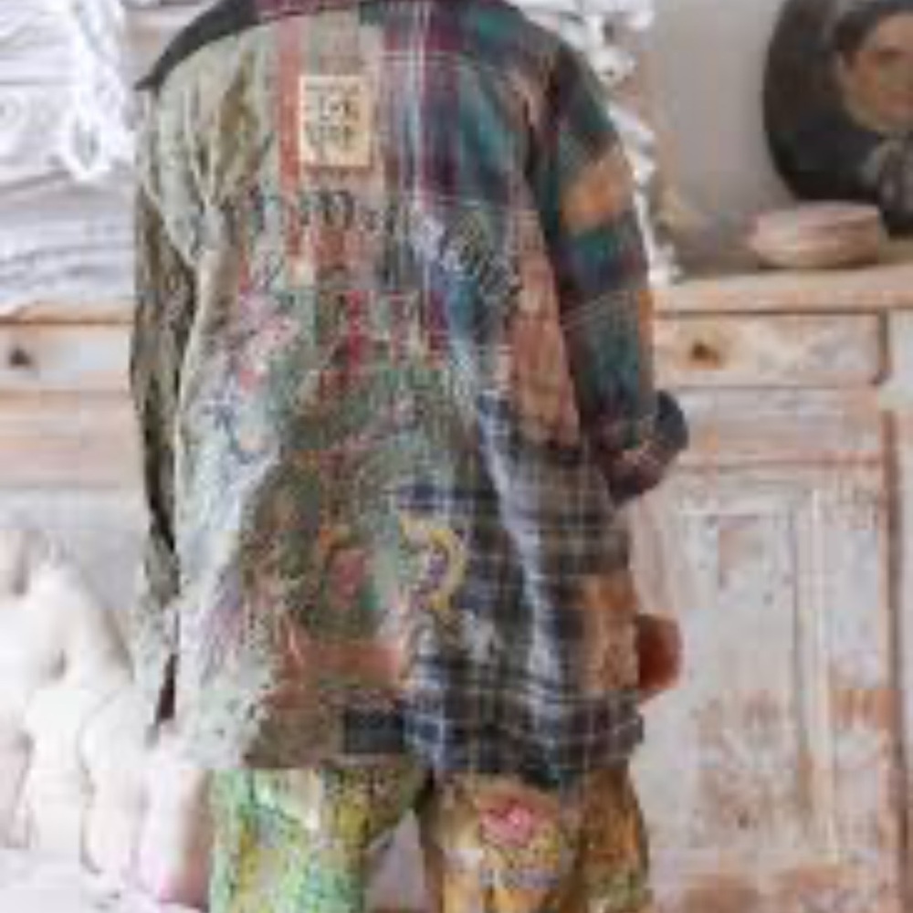 Magnolia Pearl Kathmandu Patchwork Jacket. Price Firm